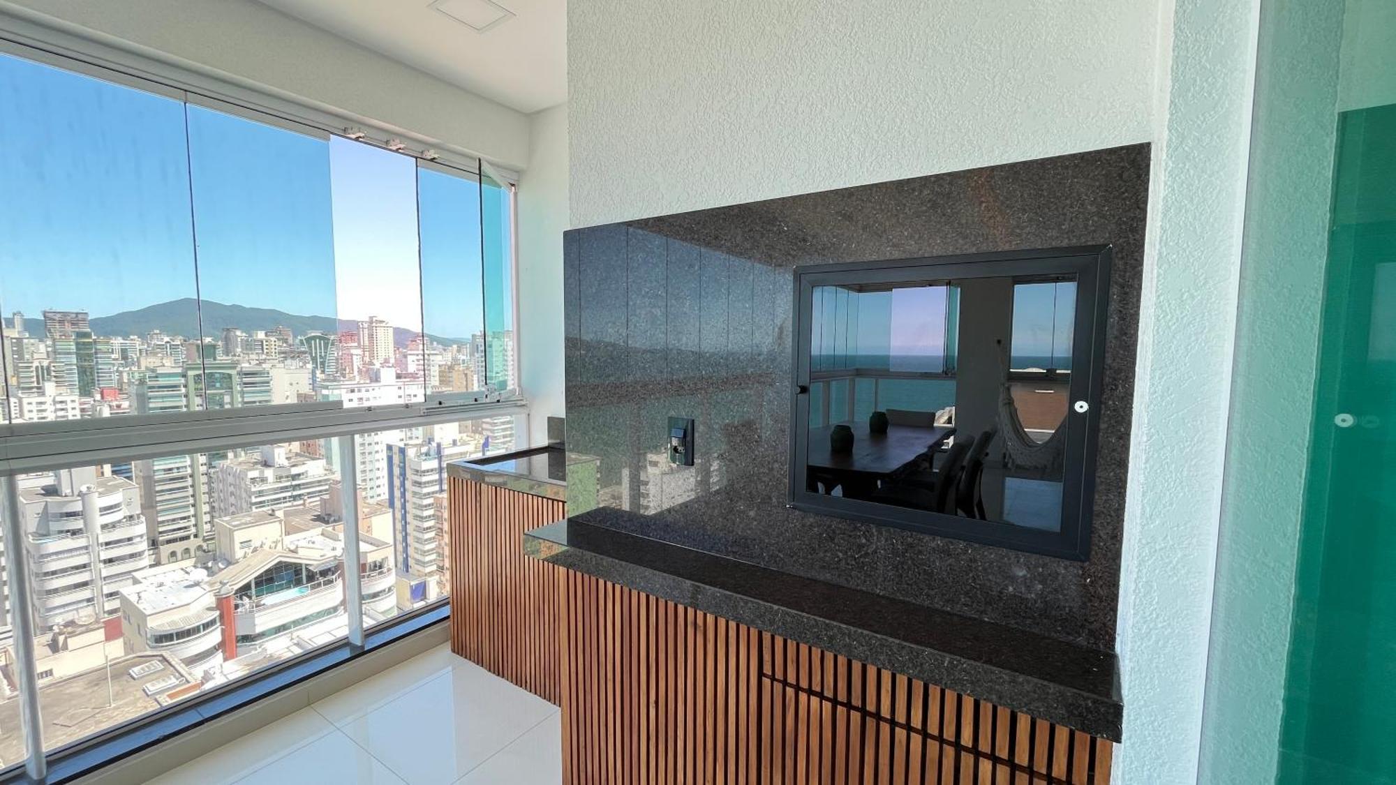 Cobertura Com Belissima Vista Para O Mar E Jacuzzi Itapema Luaran gambar